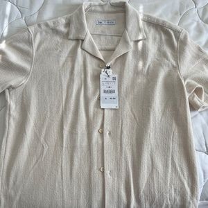 Zara Men's Short Sleeve Shirt - Never worn